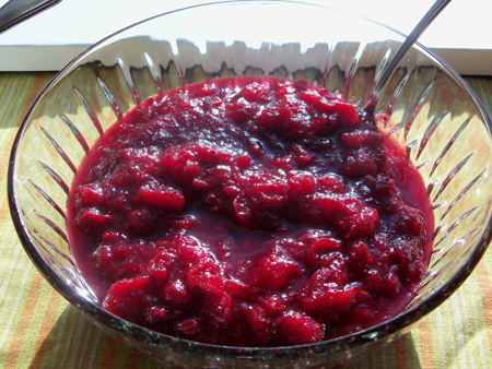 Probiotic Cranberry Chutney